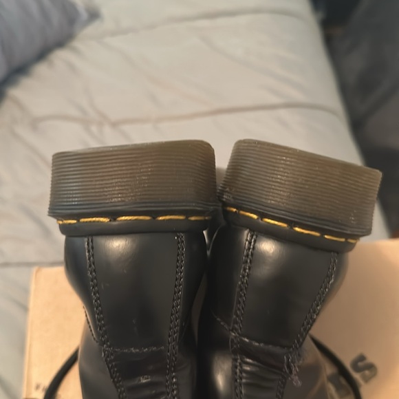 Dr Martens 1460 Black Leather Boots - Picture 8 of 9